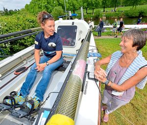 Dianne Carrington (Rowed across the Atlantic) from Pontesbury and Kelda Wood (planning to row across it, and keen on any publicity, number below). She is from Aston Pigot