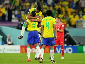 Supporting image for story: Casemiro nets late winner against Switzerland as Brazil advance at World Cup