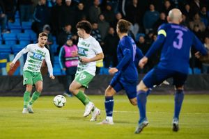 Josh Daniels and Ben Clark of The New Saints