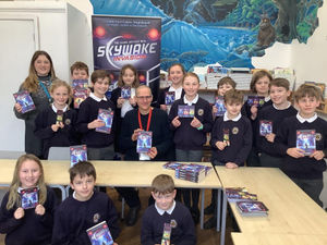 Supporting image for story: Budding authors left 'buzzing with excitement' after author visits Shrewsbury school