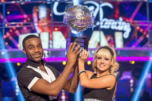 Winning Strictly in 2016 with Joanne Clifton
