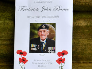 Supporting image for story: British Legion and Armed Forces members turn out for funeral of 'charming' Wolverhampton war veteran