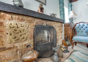 The mysterious stone carvings at the Bell House in Alveley