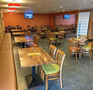 Covid secure dining at The Vine