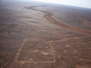 Supporting image for story: Roman military camps identified in Arabian desert in ‘spectacular’ find