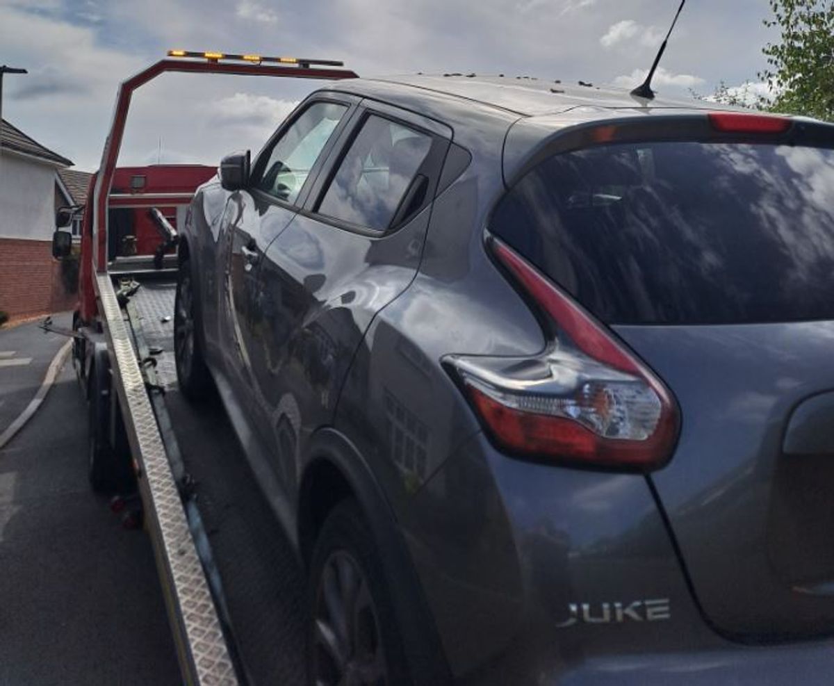 Stolen vehicle recovered after being spotted by sharp-eyed member of public