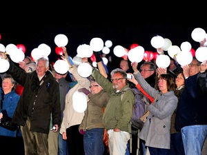 Supporting image for story: Vigil for Stafford Hospital draws 1,000 people