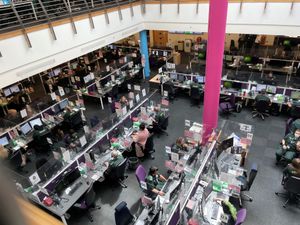 Inside one of WMAS's control rooms