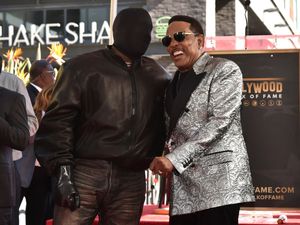 Supporting image for story: Kanye West and Snoop Dogg celebrate Charlie Wilson at Hollywood Walk of Fame