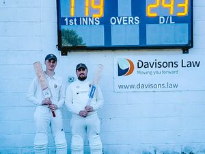 Supporting image for story: Cannock duo break records with 400-run opening stand