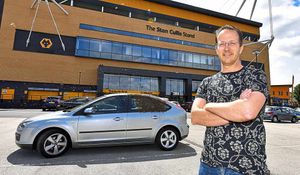 Matt ponders what to do next, as the bees continue to take up residence on his car windscreens and show no sign of leaving