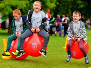 Supporting image for story: Dozens flock to Bantock Park for national play day - in pictures