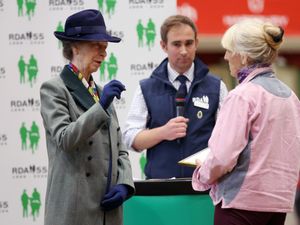 Supporting image for story: Princess Royal begins first public engagement since horse-related accident