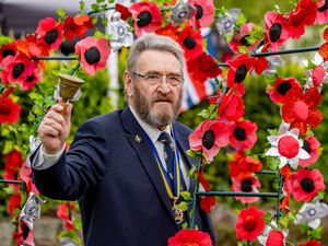 Supporting image for story: Town centre echoes to sounds of proclamation for Queen