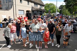 Members of the community came together to celebrate a decade of the rescuing of the Claregate