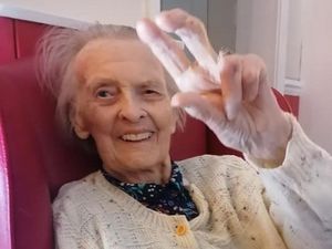 Supporting image for story: Margery's 101st birthday in lockdown