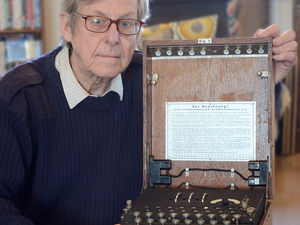 Supporting image for story: Meet 'Dr Enigma': Shropshire man reveals code war secrets