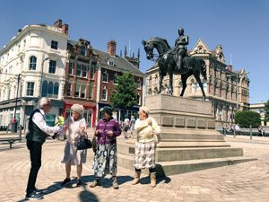Supporting image for story: Show me the way to... Wolverhampton! Tony Christie takes a tour through the city ahead of theatre performance 
