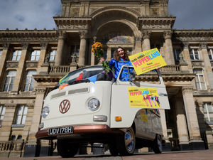 Supporting image for story: Birmingham Hippodrome bring flower power to city for Beatles-inspired show - in pictures