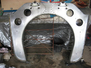 AFTER: The restored hoist assembly from the pannier