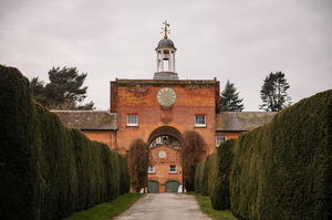 The drive towards the hall