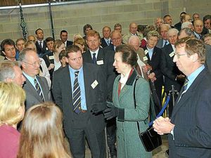 Supporting image for story: Princess Royal's visit to Harper Adams University a landmark for Shropshire