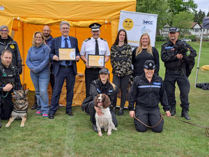 Simon Foster said the Animal Welfare Volunteer Team provided the highest standards of care and welfare for police dogs