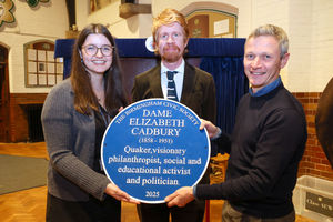 Supporting image for story: Blue plaque to celebrate pioneering women’s rights campaigner unveiled at Birmingham school she attended 119 years ago