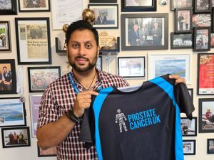 Supporting image for story: Councillor completes marathon challenge for prostate cancer