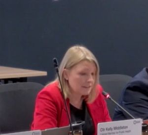 Councillor Carolyn Healy at Telford & Wrekin Council's cabinet meeting on Thursday, December 4, 2025. Picture: Telford & Wrekin Council