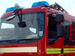 Supporting image for story: Lightning strikes Tipton home