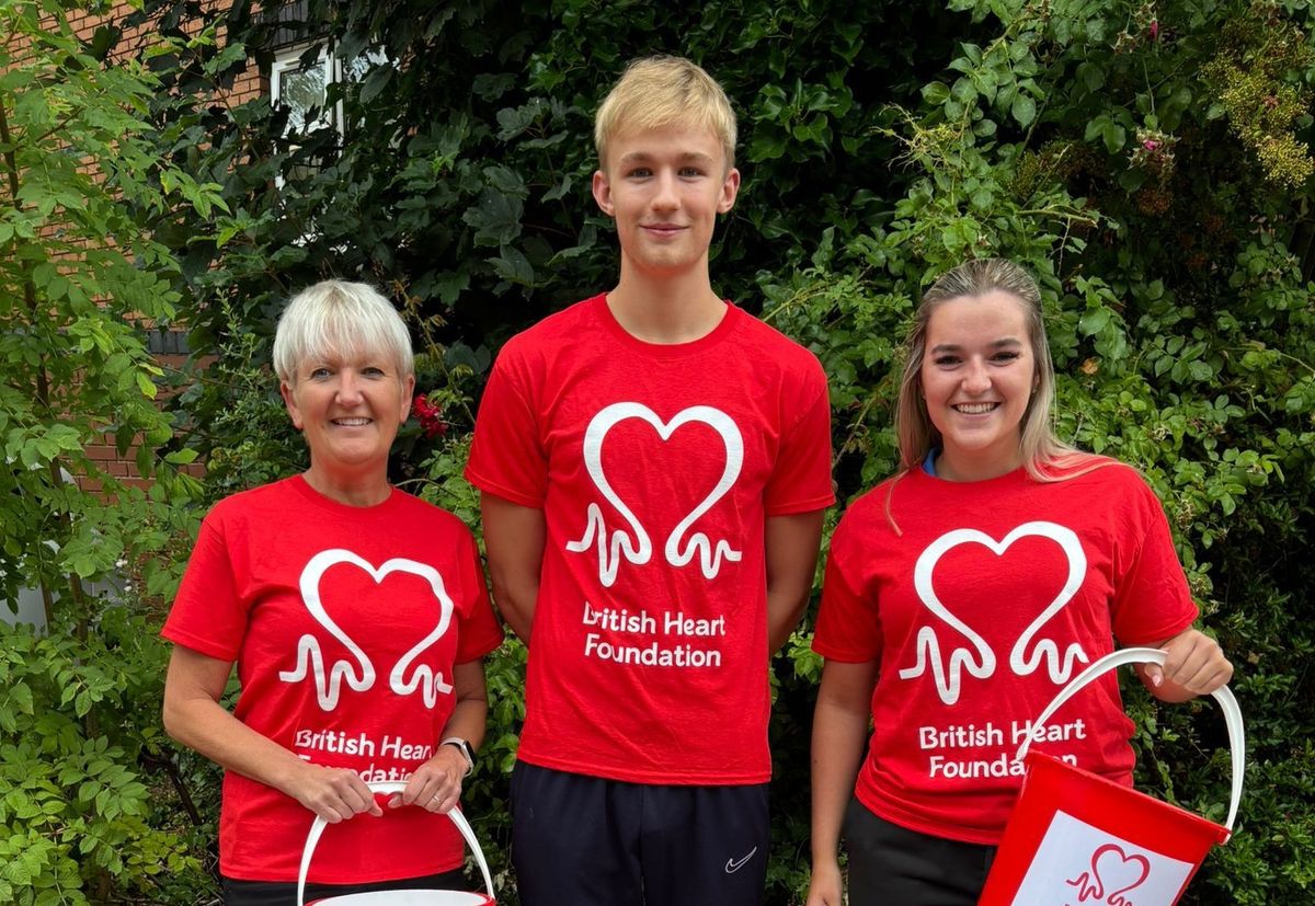 Shropshire FA team announces walkathon for British Heart Foundation
