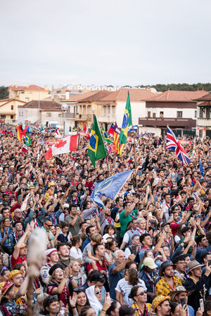 9000 Scouts gather in Portugal for an international event known as World Scout Moot.