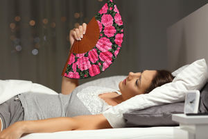 Can't sleep? Try an electric or USB plug-in fan 

