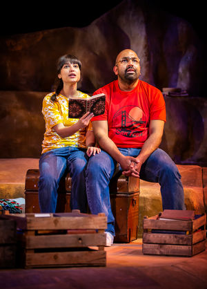 Sujaya Dasgupta (Laila) Naveed Khan (Babi). A Thousand Splendid Suns. Pamela Raith Photography