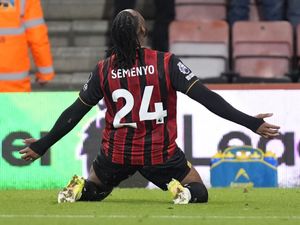 Supporting image for story: Antoine Semenyo nets late winner against Spurs in likely Bournemouth farewell