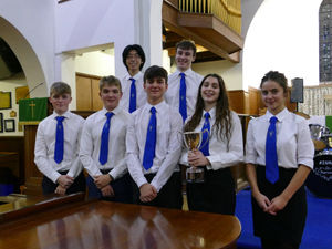 Supporting image for story: Talented teenagers launch school's new musical calendar