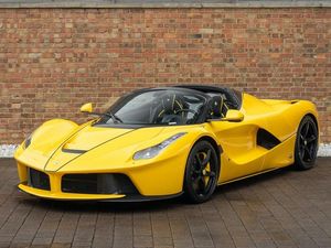 Supporting image for story: Limited-edition LaFerrari Aperta tops list of most-expensive cars financed