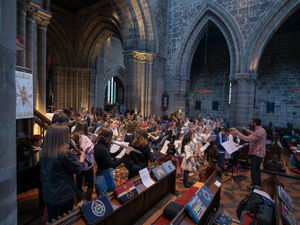 Supporting image for story: Hundreds watch pupils perform in Stafford Music Festival
