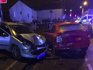 Supporting image for story: Two taken to hospital after Willenhall crash