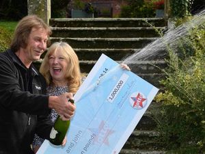 Supporting image for story: Shropshire's £1 million lottery winner was down to her last £20