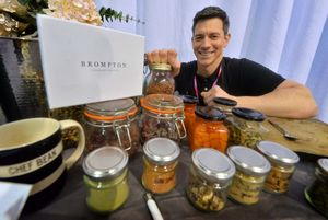 From Brompton Cookery School is Marcus Bean 