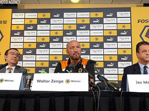 Supporting image for story: Wolves boss Walter Zenga: I thrive on pressure