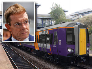 West Midlands Mayor Andy Street, inset, says he has "lost all faith" in the West Midlands Trains's ability to run services