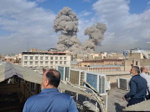 Supporting image for story: US and Israel launch attack on Iran as Trump warns of ‘massive operation’