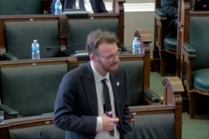 Birmingham Labour councillor Jamie Tennant, Cabinet Member for Social Justice, Community Safety and Equalities. From council webcast.