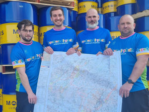 Supporting image for story: Morris Lubricants team take big step forward for charity 
