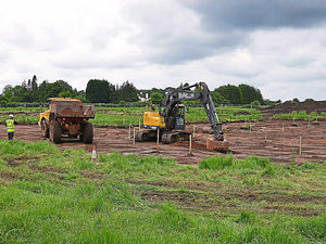 Supporting image for story: Work starts on Newport site for 285 homes