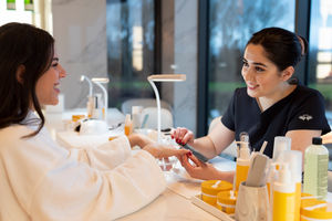 The beauty bar at The Spa at Carden Park 