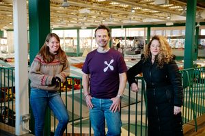 Alison Staples, Robin Nugent and Libby Gilksman  